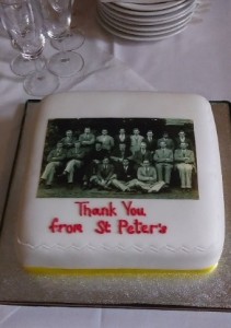St Peter's Thank You Cake