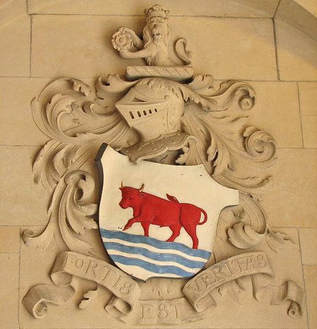 Oxford City Coat of Arms Ox and Ford