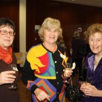 Liz Hunter and Dorothy Whittington and Sue Warley and her amazing technicolour dream jumper